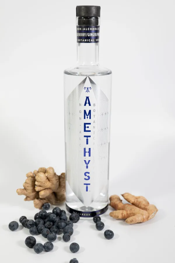 Amethyst Blueberry Ginger Mint Spirit