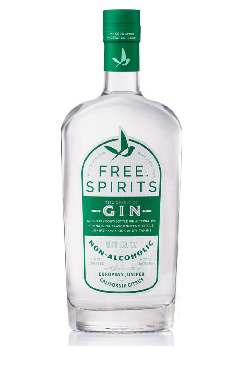 Free Spirits The Spirit of Gin | Non-Alcoholic Gin – Cheeky & Dry