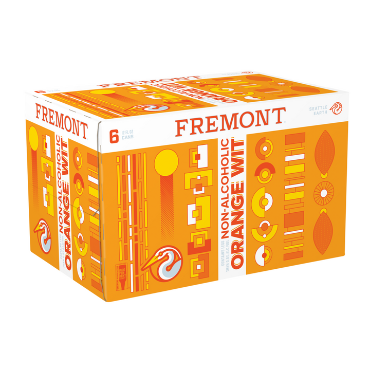 Fremont Non Alcoholic Orange Wit Beer