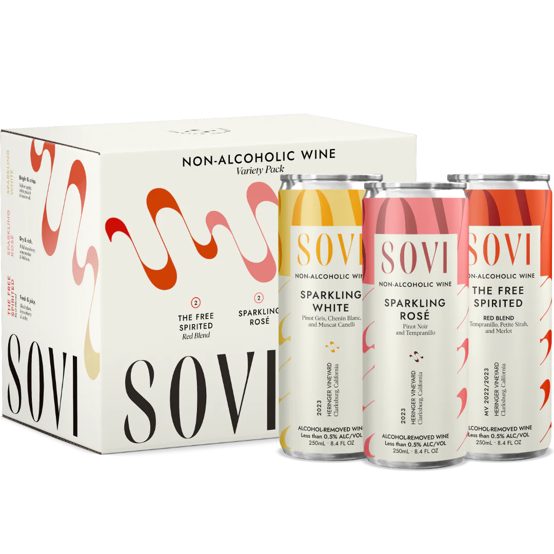 Sovi Variety Pack - Sparkling Rose & Sparkling White