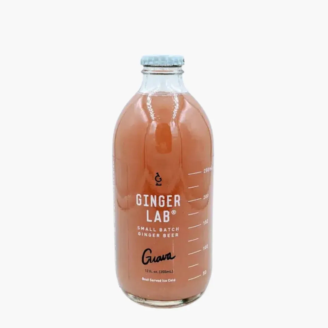 Ginger Lab Guava Ginger Beer Non-Alcoholic Mixer Cheeky & Dry Alcohol Free Bottle Shop Ginger Lab Guava Ginger Beer Non-Alcoholic Mixer Cheeky & Dry Alcohol Free Bottle Shop
