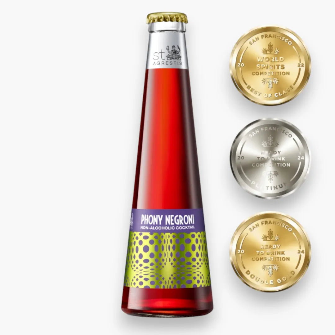 St. Agrestis Phony Negroni Non-Alcoholic Ready-to-Drink – Cheeky