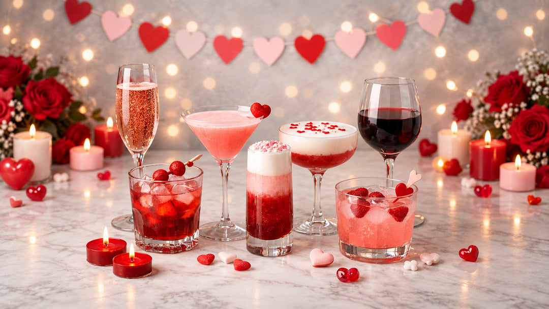 Non-alcoholic Valentine's Day drinks from Cheeky and Dry bottle shop in Seattle