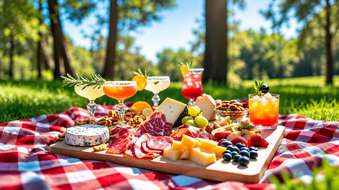 Non-alcoholic drinks for a summer picnic from Cheeky and Dry Seattle