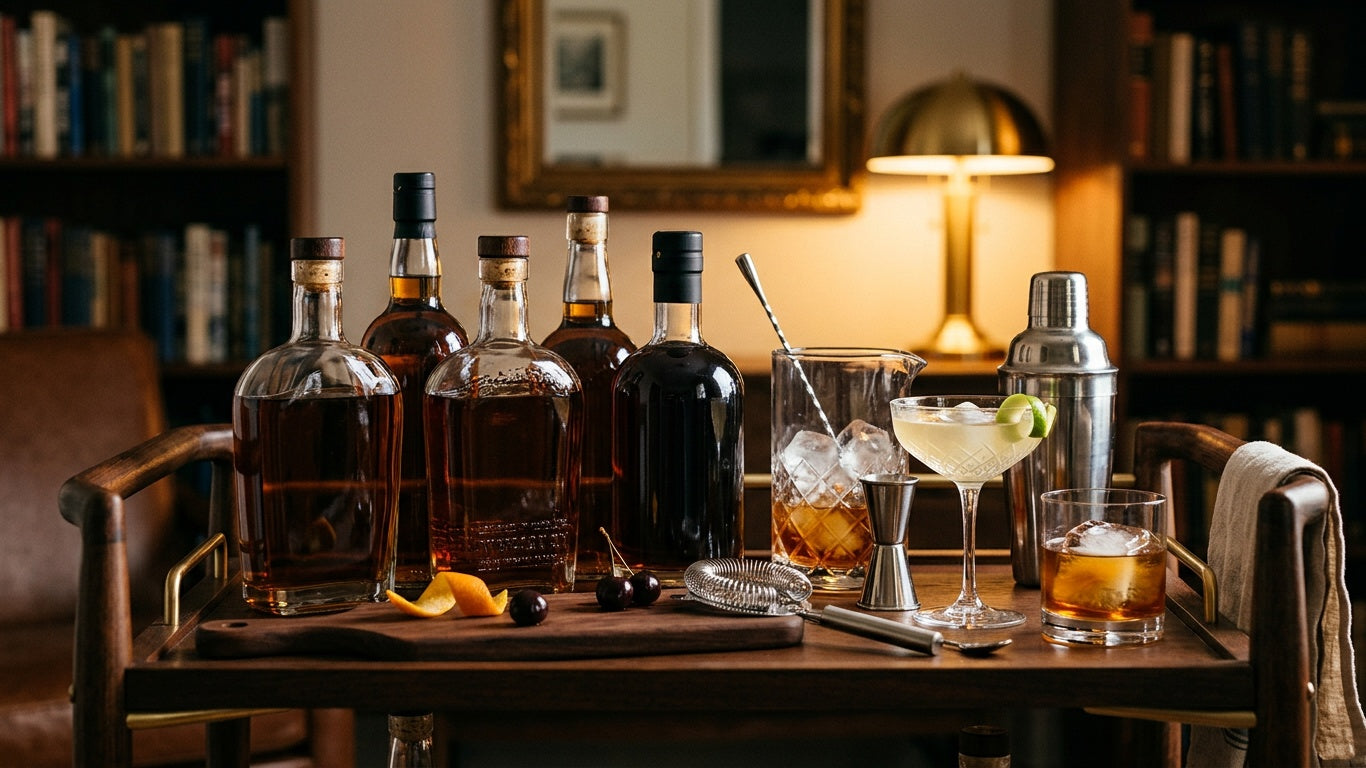 Non-Alcoholic Whiskey, Bourbon & Rum