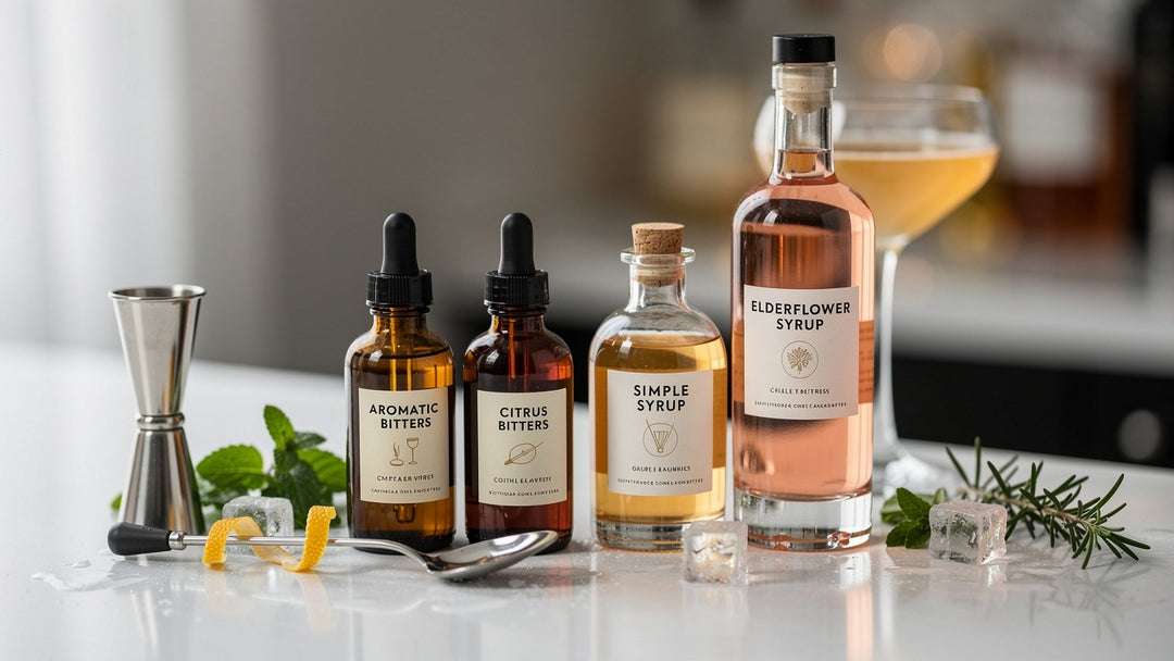 Bitters, Mixers, Syrups