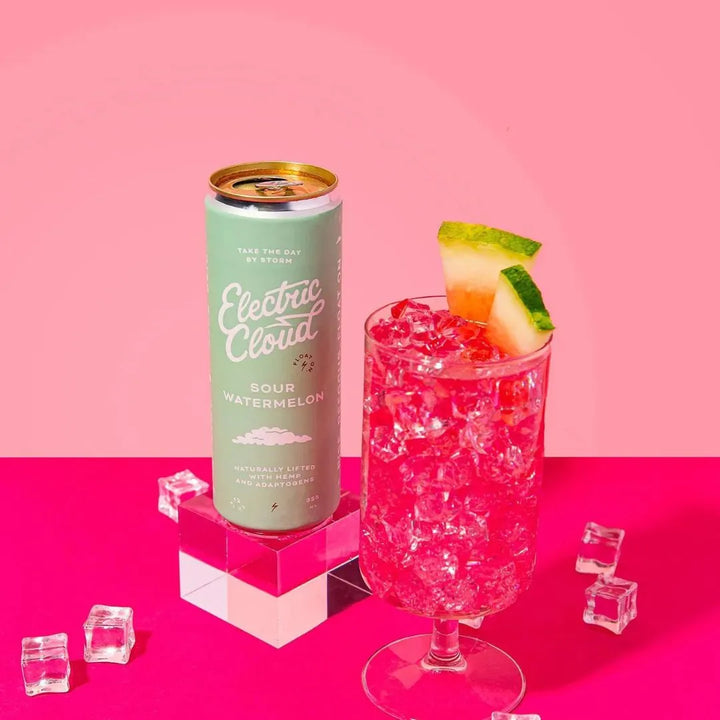 Electric Cloud Sour Watermelon & Adaptogen Beverage