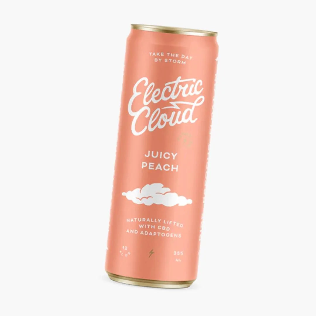 Electric Cloud Juicy Peach & Adaptogen Beverage