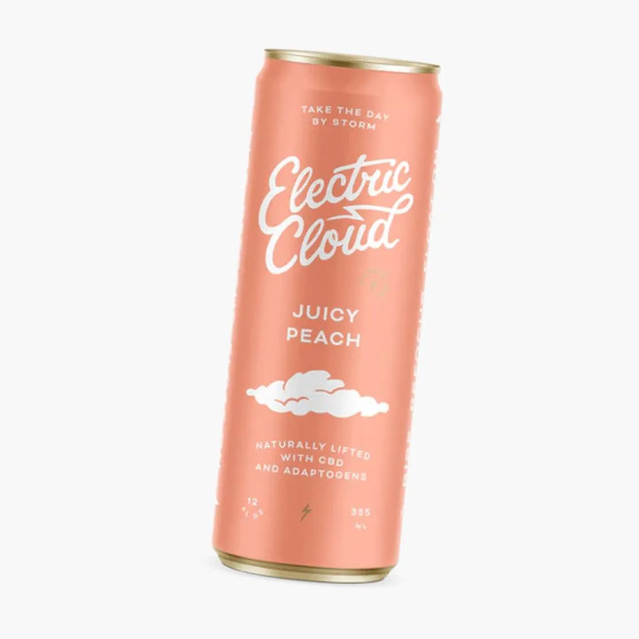 Electric Cloud Juicy Peach & Adaptogen Beverage