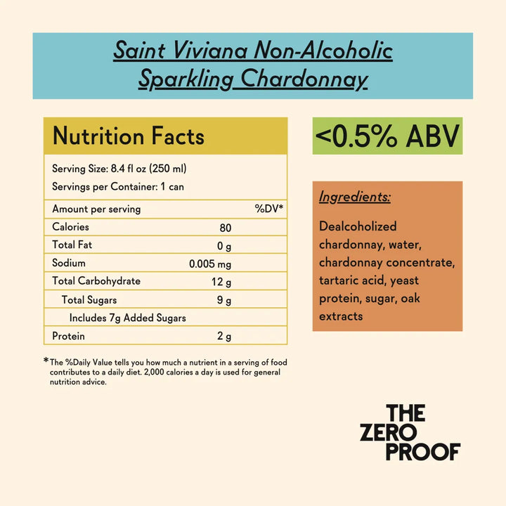 Saint Viviana Sparkling Chardonnay - Can