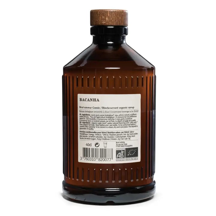 Bacanha Blackcurrant Syrup