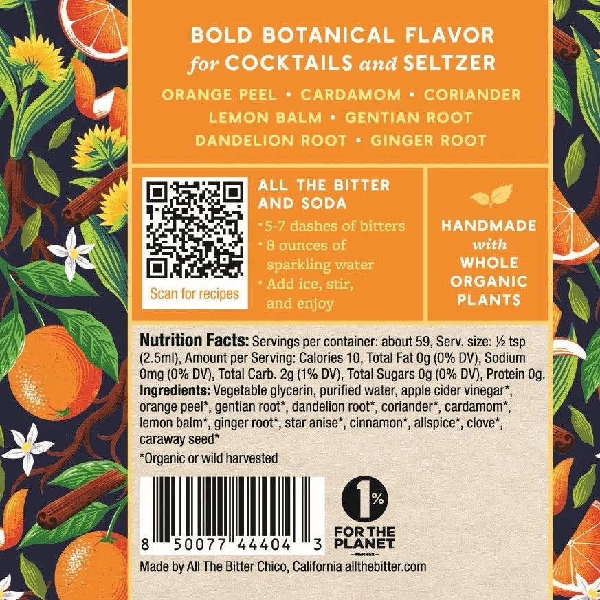 All The Bitter Orange Cardamom Bitters