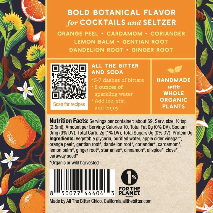 All The Bitter Orange Cardamom Bitters
