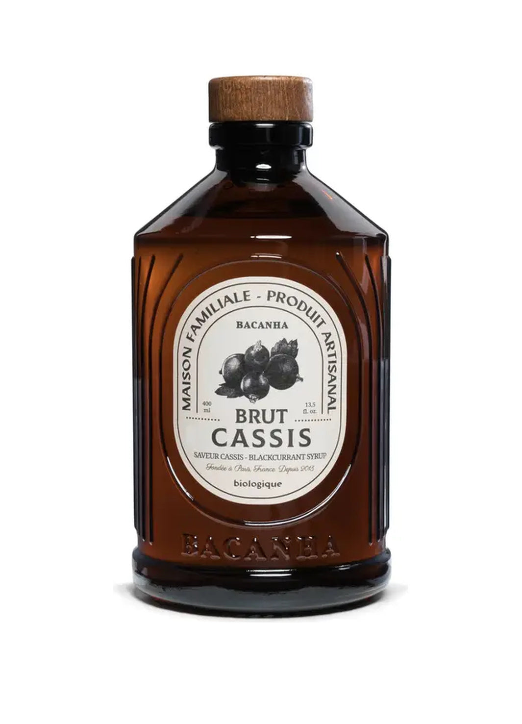 Bacanha Cassis (Blackcurrant) Syrup