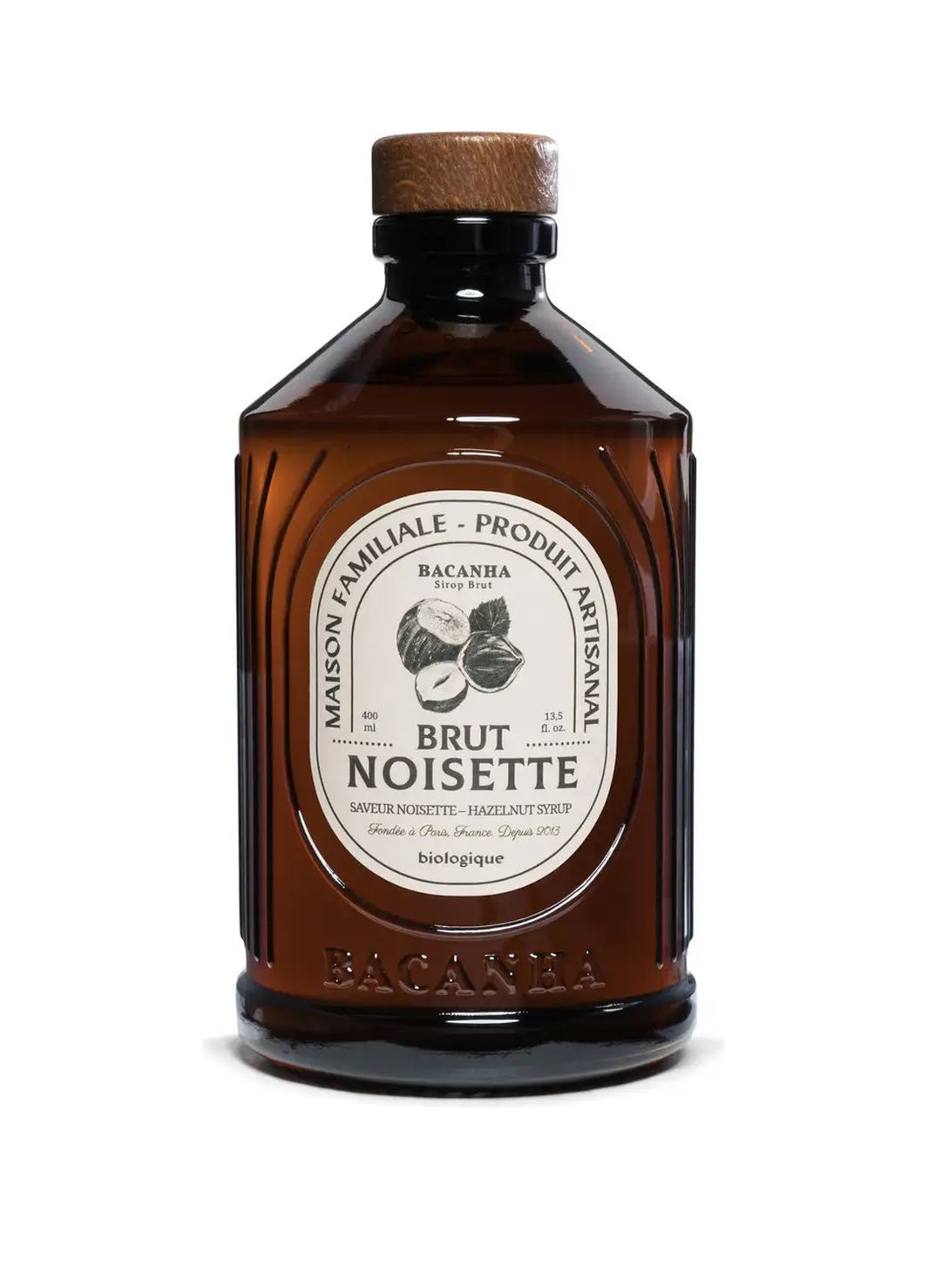 Bacanha Noisette (Hazelnut) Syrup