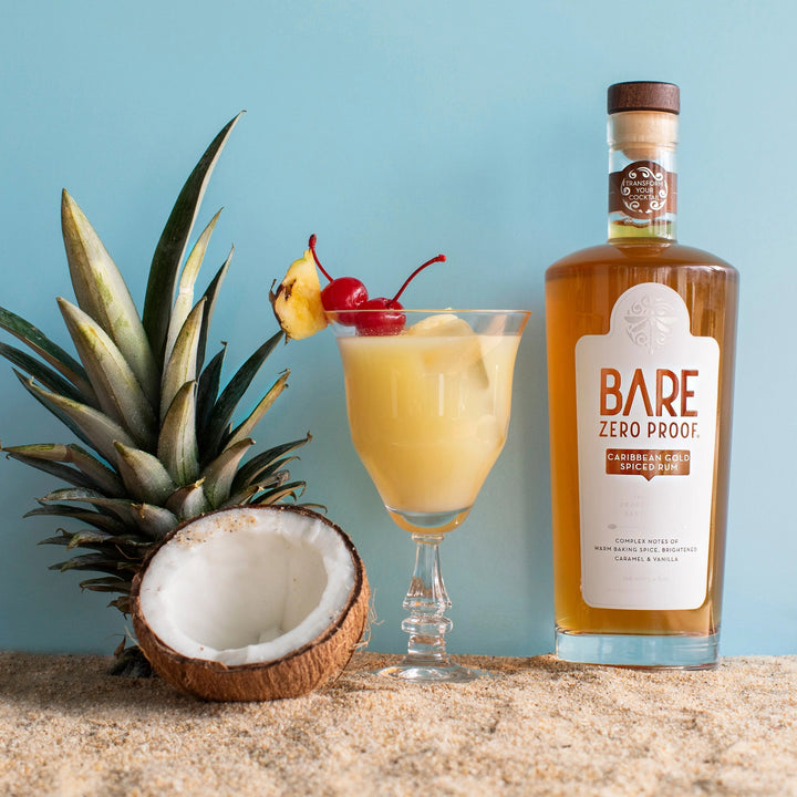 Bare Zero Caribbean Gold Spiced Rum