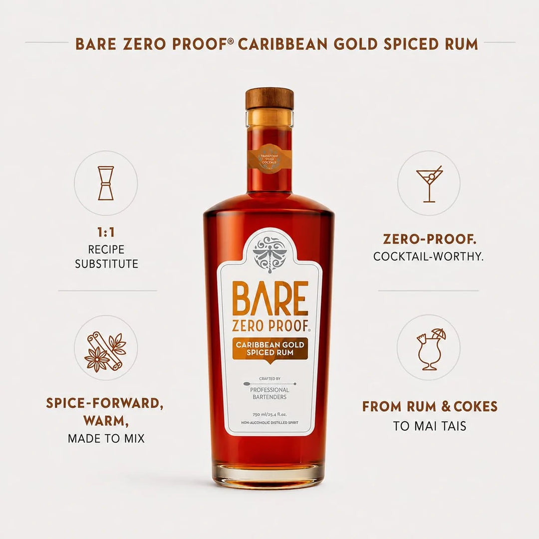 BARE Caribbean Gold Spiced Rum