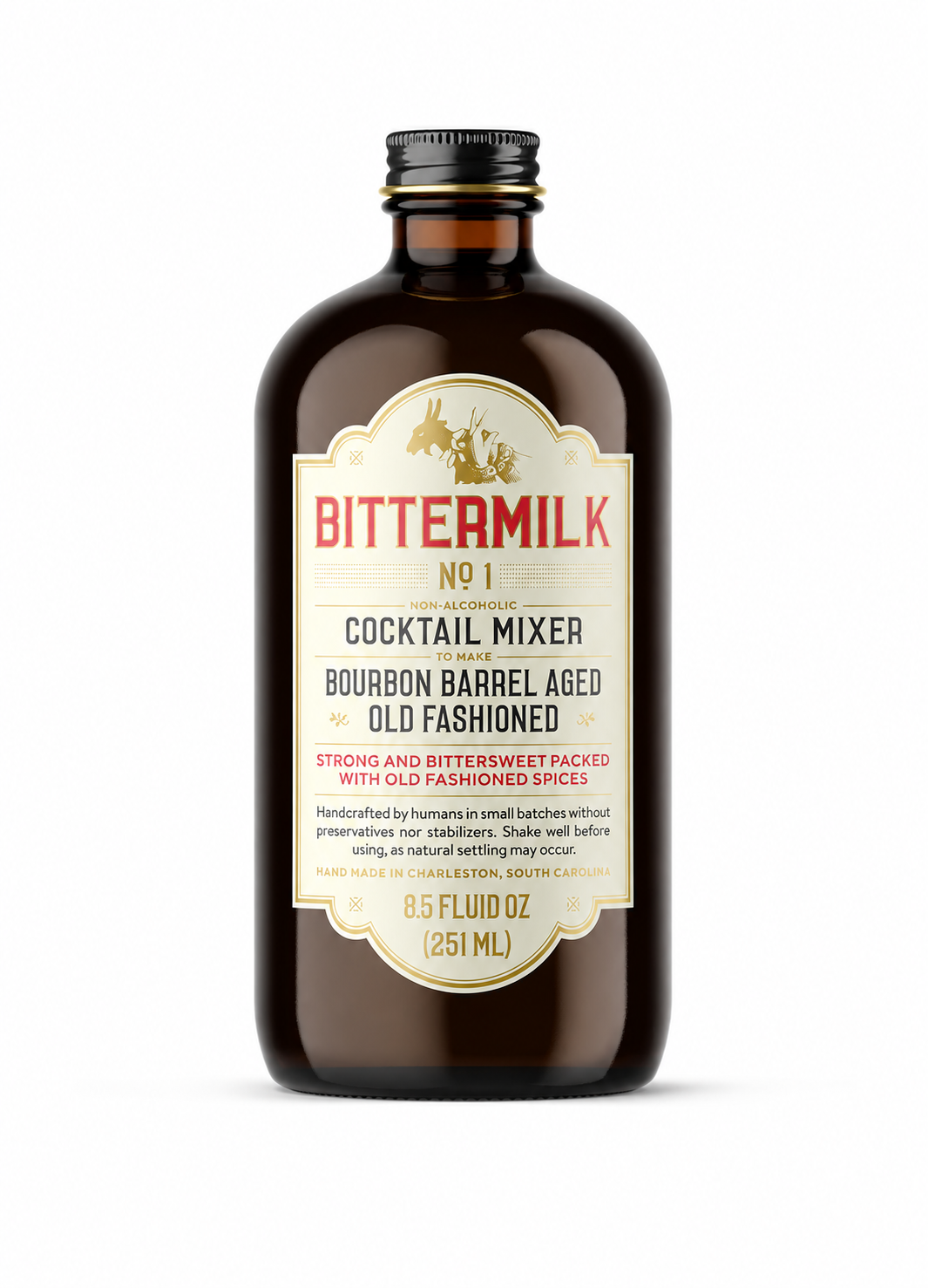 Bittermilk No. 1 Bourbon Barrel Aged Old Fashioned