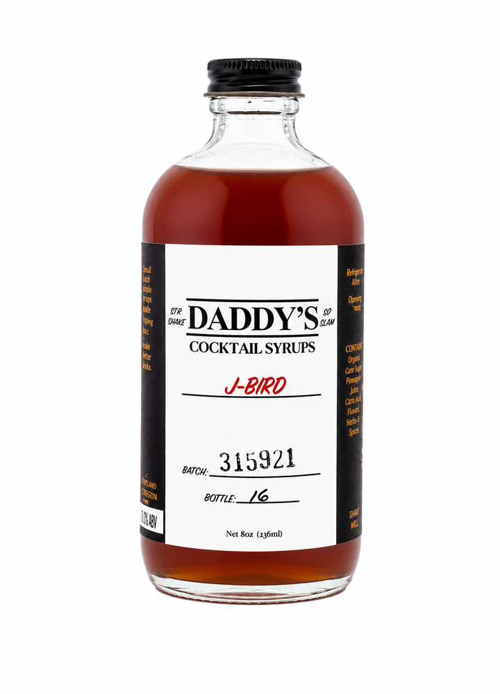 Daddy's Cocktail Syrups J-Bird