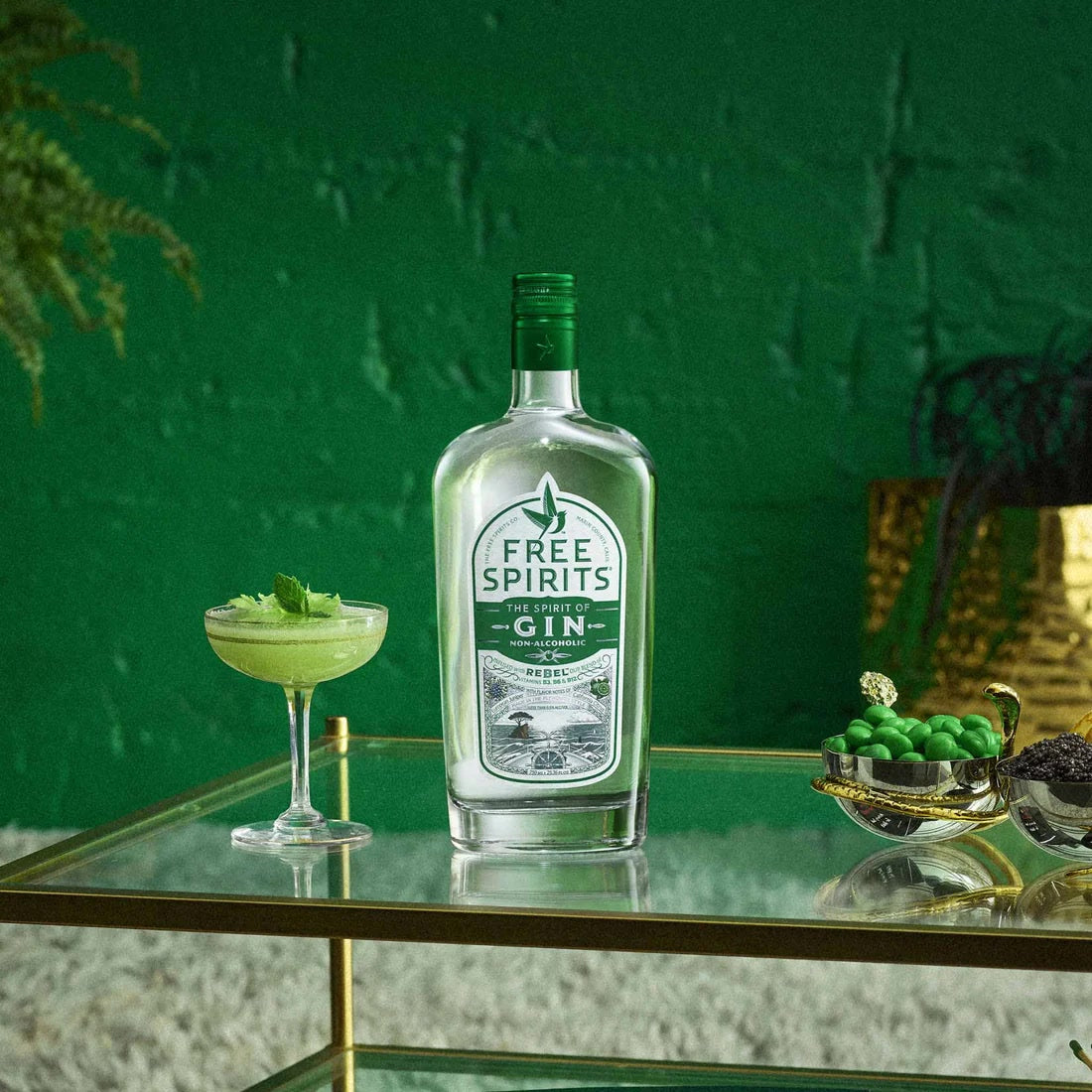 Free Spirits The Spirit of Gin | Non-Alcoholic Gin – Cheeky & Dry