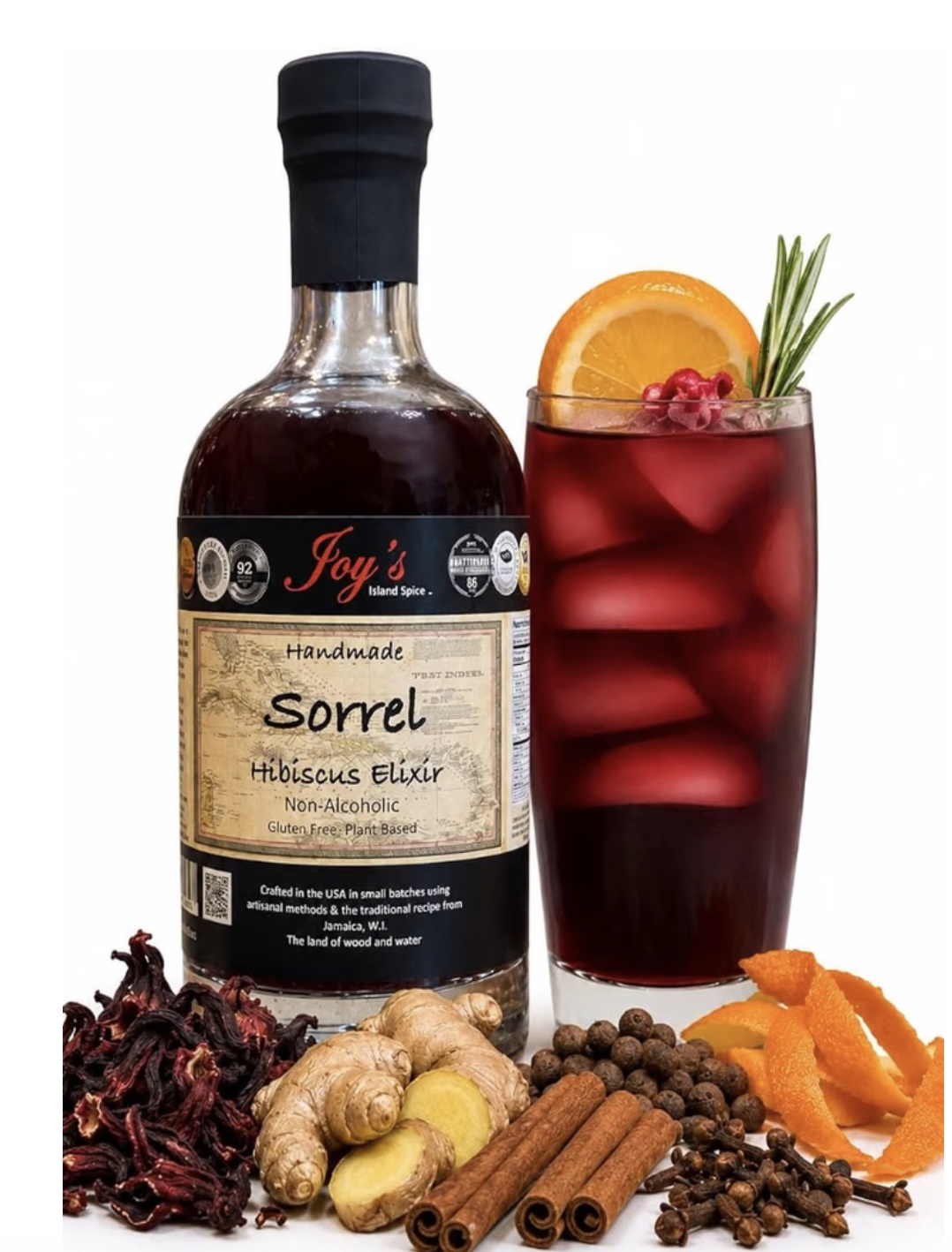 Joy's Island Spice Sorrel Hibiscus Elixir