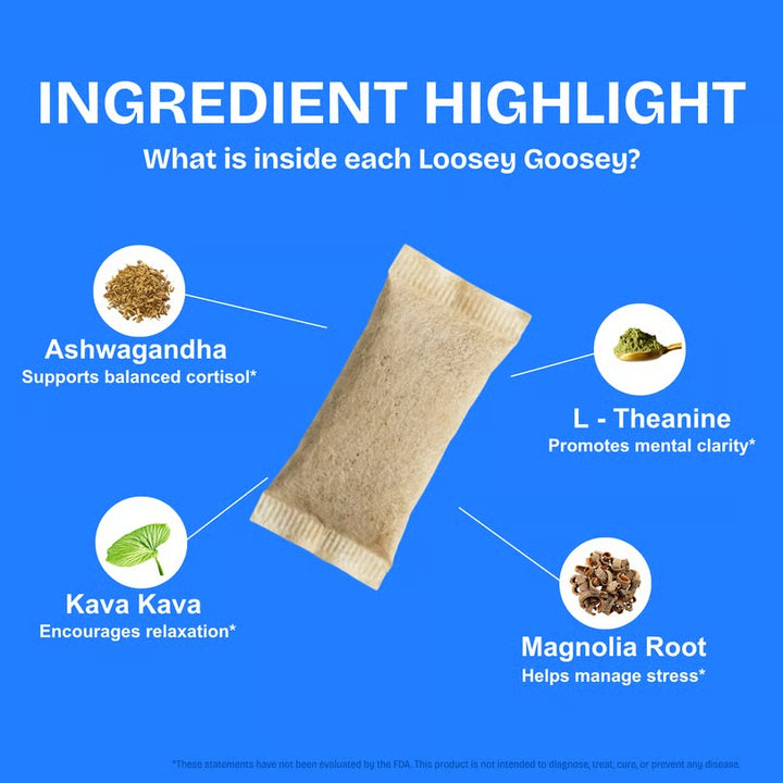 Loosey Goosey Cinnamon Kava Calming Pouches