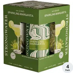 Strongwater Sparkling Margarita 4-Pack Non-Alcoholic Ready-to-Drink