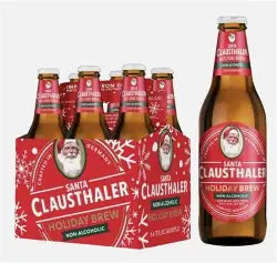 Clausthaler IPA Non-Alcoholic Beer for Christmas