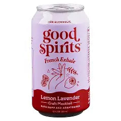 Good Spirits French Exhale Lemon Lavender Non-Alcoholic Ready-to-Drink
