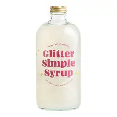 Wood Stove Glitter Simple Non-Alcoholic Syrup