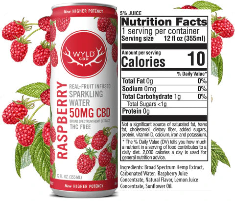 Wyld CBD Raspberry
