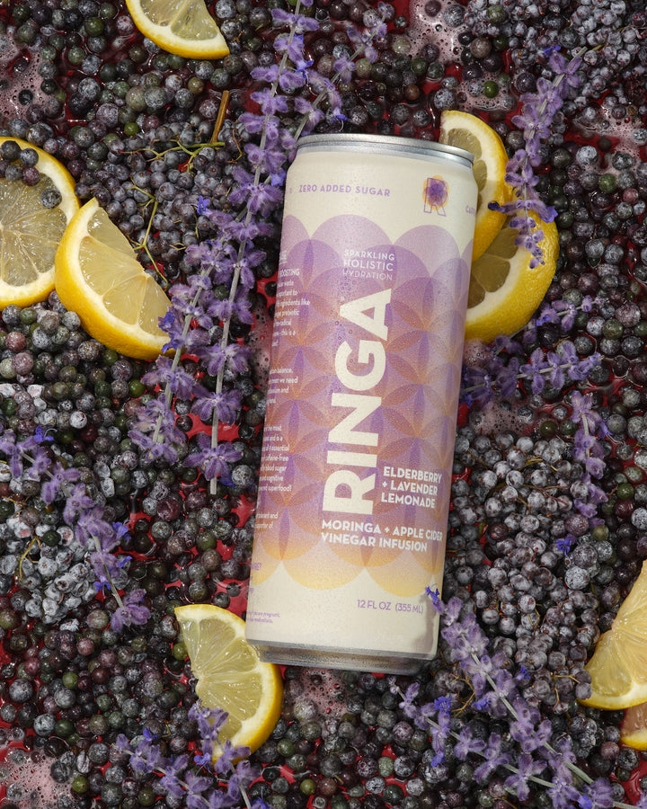 Ringa Elderberry Lavender Lemonade