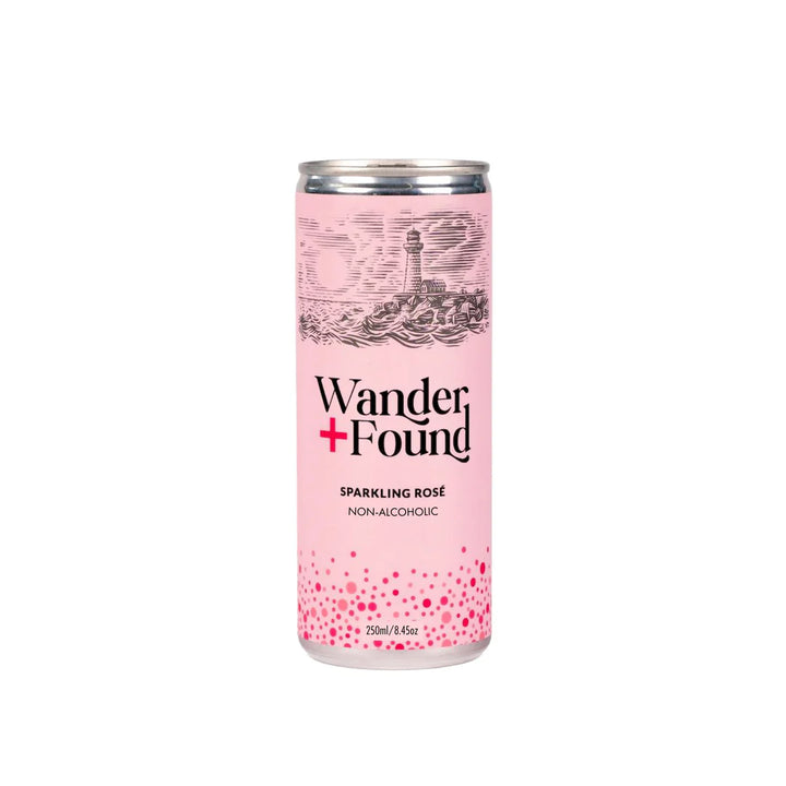 Wander & Found Sparkling Rose Can