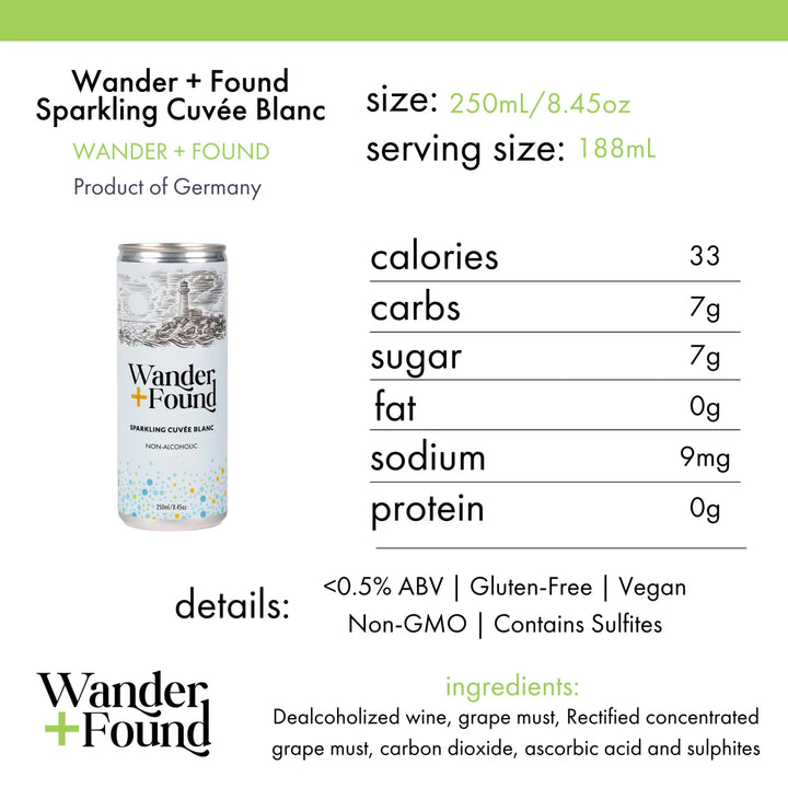 Wander & Found Cuvee Blanc Can
