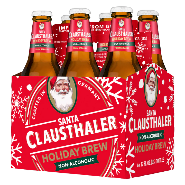 Clausthaler IPA Non-Alcoholic Beer for Christmas