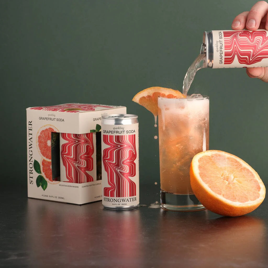 Strongwater Grapefruit Soda 4 Pack