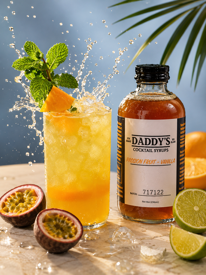 Daddy's Cocktail Syrups Passion Fruit Vanilla